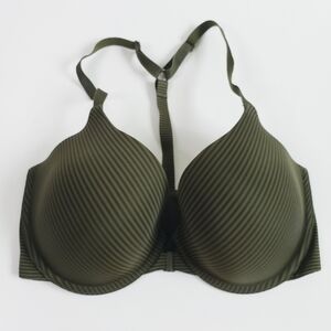 Victoria's Secret Racerback Semi Demi Striped Bra